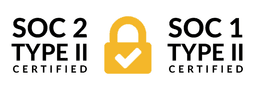 SOC 2 Type II & SOC 1 Type II Certified